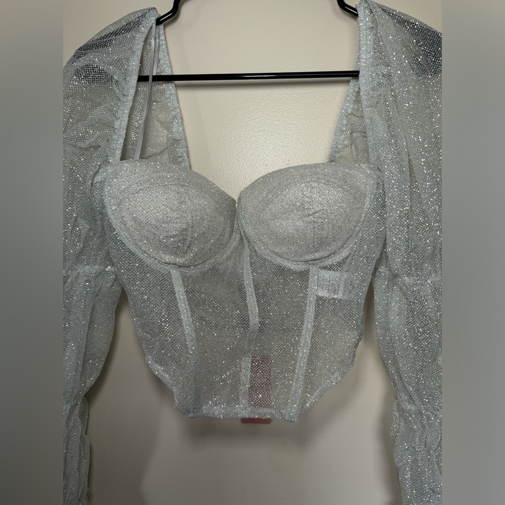 Sparkly Corset Top